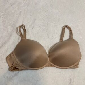 Victorias Secret Very Sexy Push Up Bra‎ Tan Neutral 38D Underwire Multi Strap